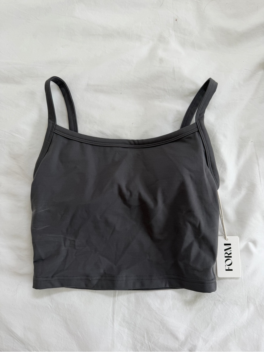 FORM Scoop Neck Tank in Thunderstorm